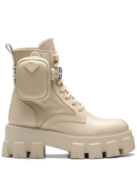 prada botines|combat boots prada.